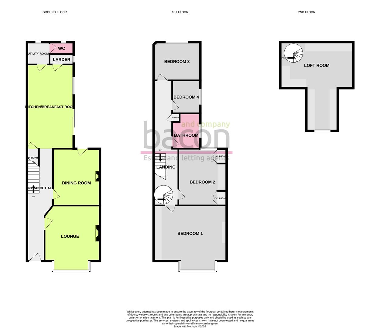 Floor Plan | House - End Terrace | Tarring Road, Worthing | For Sale